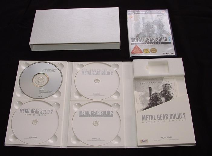 Metal Gear Solid 2 Substance Original Sound Track Ultimate Sorter 